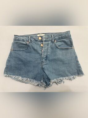 Light Wash Denim Shorts